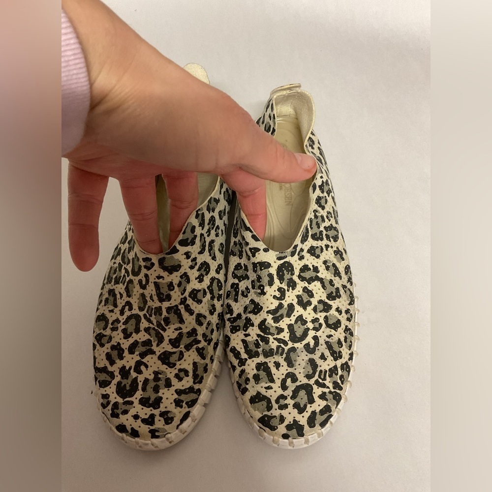 Ilse Jacobsen Tulip Leopard Slip-On Sneaker, Size 6 - Picture 2 of 8